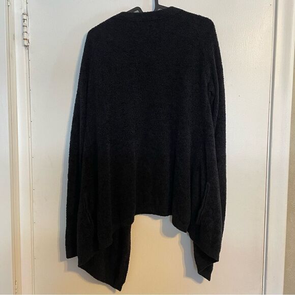 Barefoot Dreams Bamboo Chic Lite One Mile Cardigan Black XS - Picture 8 of 9